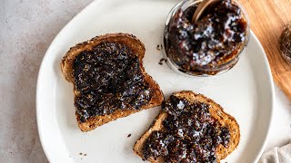 Homemade Fig Jam With Dried Figs Recipe [upl. by Divad]