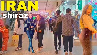 IRAN Shiraz Famous City Center 🇮🇷 City Center Walking Tour ایران شیراز [upl. by Potter]