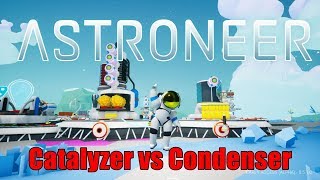 Astroneer S2E6  Hydrazine Catalyzer vs Fuel Condenser  Trade Platform [upl. by Suehtomit300]