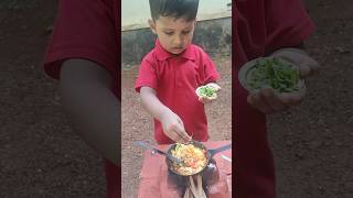 Miniature Egg fry 😋mini tinyfood miniature miniaturecooking minicooking food youtubeshorts [upl. by Ramey]