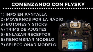 FlySky i6X para Principiantes  7 Funciones Básicas [upl. by Fakieh497]