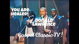 DONALD LAWRENCE IM HEALED ON BOBBY JONES WITH ANITA WILSON amp JASON NELSON ON BACKGROUND KILLIN [upl. by Naras706]