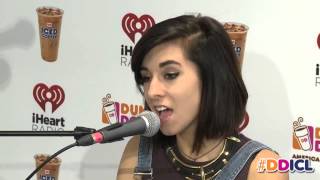 Christina Grimmie  Wrecking Ball Live [upl. by Merlina]