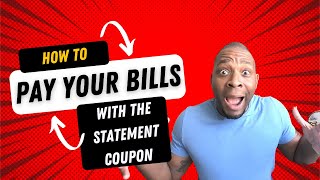 Pay Your Bills With Your Bill Statement Payment Coupon  Pay Your Bills Without Using Money [upl. by Yahsram]