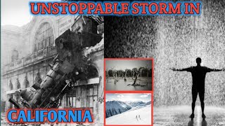 Deadly Rain And Snow Slam In California  Weather Chaos  Snow In California [upl. by Eahsal]