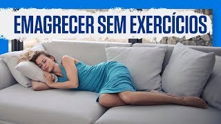 9 dicas para EMAGRECER sem EXERCÍCIOS  Como emagrecer só com dieta [upl. by Adnaloy558]