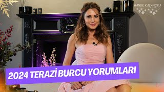 YILIN EN GELİŞİMCİSİ  2024 Yılı Terazi Burcu Yorumları  Hande Kazanova ile Astroloji [upl. by Lynette]