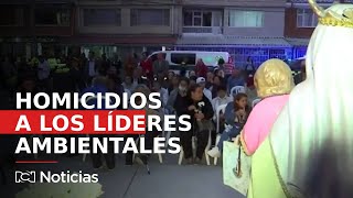 Alarma en Colombia Preocupante cifra de homicidios a defensores ambientales [upl. by Eidoj]