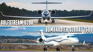 Gulfstream G700 Vs Bombardier Global 7500 [upl. by Theola]