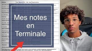 PREPA MPSIPCSI  Mes NOTES en Terminale  je nétais pas Einstein [upl. by Coh]