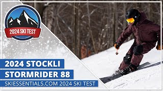 2024 Stockli Stormrider 88  SkiEssentialscom Ski Test [upl. by Nej]