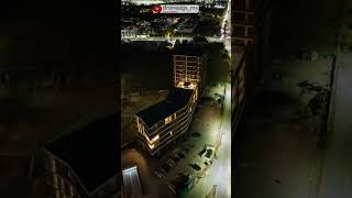 aguascalientesméxico construcción beararesidencial  drone hyperlapse night [upl. by Snashall]