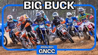 Great Start  Great Chase  GNCC  RD1  BIG BUCK  85cc 1213 [upl. by Radborne]