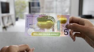 Next generation of Australian banknotes New 5 60 second video [upl. by Yecaw]