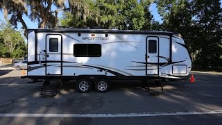 2017 SportTrek ST250VRK Travel Trailer Walkaround [upl. by Rockefeller]