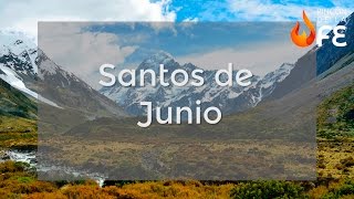 Santoral de Junio – Calendario santoral católico [upl. by Bergerac]