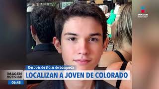 Localizan a joven originario de Colorado EUA  Noticias MTY primera emisión [upl. by Euqinoj]