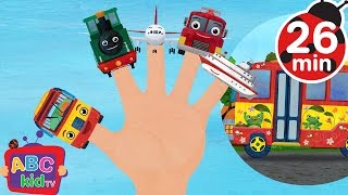 Finger Family Vehicles 2D  More Nursery Rhymes amp Kids Songs  CoCoMelon [upl. by Areivax19]