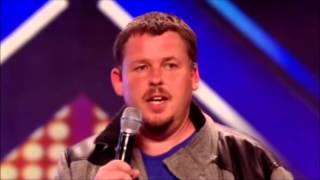 Billy Moores  dont stop believing  the funniest geordie ever  X Factor 2012 [upl. by Renner]