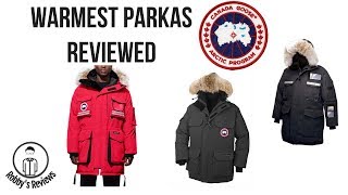 An Overview of the Warmest Parkas in the worldCanada Goose [upl. by Bridgette]