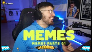 LA COBRA REACCIONA A MEMES DE DISCORD  MEMARDOS [upl. by Crary]