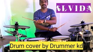 Alvida  Life in a metro  Pritam kk  Drum cover  Drummer kd [upl. by Ahsiemac]