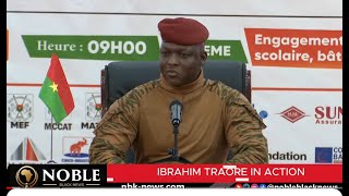 Burkina Faso’s Ibrahim Traoré Shocks the West with Bold English Speech [upl. by Anelat105]