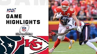 Texans vs Chiefs Divisional Round Highlights  NFL 2019 Playoffs [upl. by Berkie]