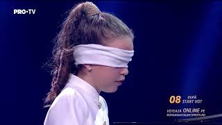 Martina Meola 9 Year  Românii au talent 2022 Semifinala [upl. by Farny]