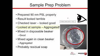 Dynamic Light Scattering DLS Sample Preparation [upl. by Akel512]