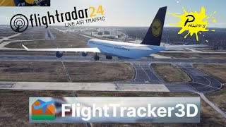 Flighttracker3D amp Flightradar24  Was mach ich eigentlich den ganzen Tag [upl. by Thorncombe]