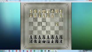 Chess Titans level 9 using both black and white Windows 7 silent video HD 4k 8k [upl. by Gray]