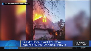 Fire at hotel said to have inspired quotDirty Dancingquot movie [upl. by Yelkcub]