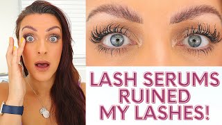 IM QUITTING MY LASH SERUM My Experience With Revitalash [upl. by Pasadis]