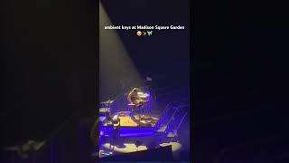 playing an interlude in Maggie Rogers’ arena show at MSG ft Mellotron thru pedals  Nord Stage 4 [upl. by Kleiman]