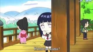 Naruto SD  Funniest Scene High School With Hinata ENG SUB [upl. by Crescin]