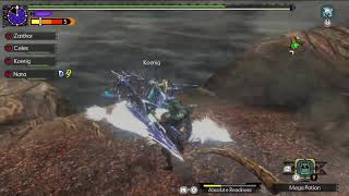 MHGU ★ G4 Kirin  Gunlance Three Aerial Gunlances One Kirin  ͡° ͜ʖ ͡° [upl. by Jar]