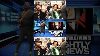 Katt  Night 🤣😂 Katt Williams Nightly News [upl. by Crowe]