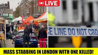 🚨MASS Stabbing In Walworth With One Killed On Remembrance Day [upl. by Ronoc]