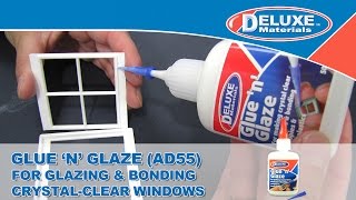 Glue N Glaze  For Glazing amp Bonding Crystal Clear Windows [upl. by Klump]