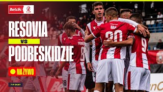 🔴 BETCLIC 2 LIGA RESOVIA  PODBESKIDZIE BIELSKOBIAŁA LIVE OD 1925  13 KOLEJKA [upl. by Esorylime416]