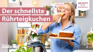 😍😍 Das BESTE Grundrezept für den saftigsten Rührkuchen mit dem Thermomix®  Thermomix® Rezept [upl. by Yajnas]