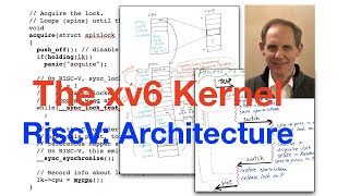 xv6 Kernel7 RiscV Architecture [upl. by Ediva512]