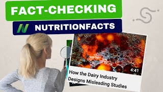 Factchecking NutritionFacts How the Dairy Industry Designs Misleading Studies [upl. by Alyl]