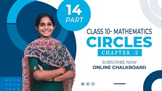 Class 10  MATHS  Chapter 2  CIRCLES  Part 14  SSLC KERALA  Kite Victers  HARSHA [upl. by Patrice841]