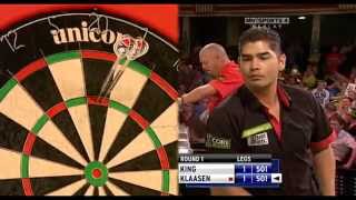 2010 World Matchplay Round 1 King vs Klaasen [upl. by Metzger406]