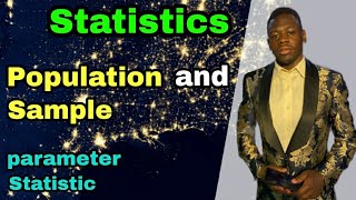 The difference between Sample and Population Parameter and Statistic  UNISA [upl. by Raffaello451]