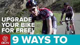 9 Ways To Upgrade Your Road Bike Without Spending Any Money [upl. by Nalehp]