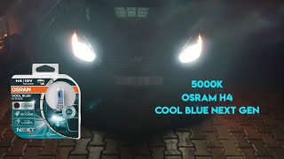 Merak Ettik  Osram H4 Cool Blue Next Gen İncelemesi Yaptık efsane beyazlık 5000 kelvin [upl. by Iraj]