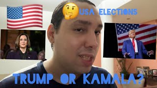 ASMR Whisper Ramble  USA talk by a Brazilian  Trump or Kamala 🇺🇸 Elections America in 2024 🇧🇷 [upl. by Dzoba332]